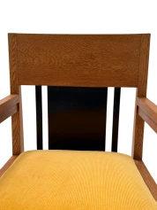 Two Art Deco Modernist High Back Armchairs by Cor Alons, 1927